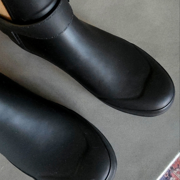 Burberry House Check Rubber Rain Boots 38 7.5 8 Worn Once - Picture 10 of 11